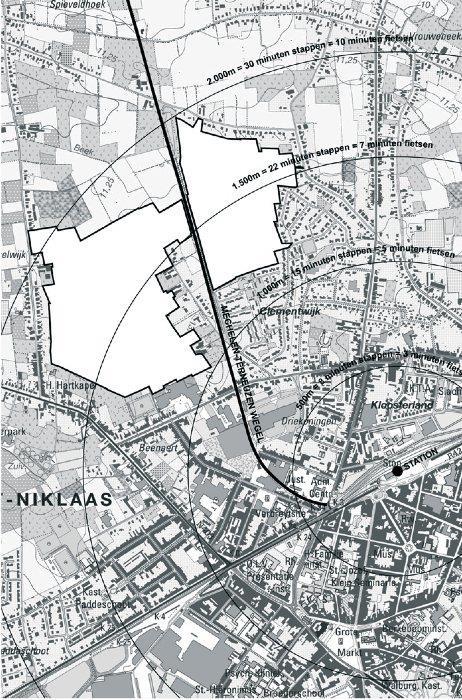 Woonproject uitbreiding Clementwijk Uitbreiding bestaande wijk: 28 ha, waarvan 4 ha stadsdeelpark 700-tal woningen Publiek-private samenwerking tussen: Stadsbestuur