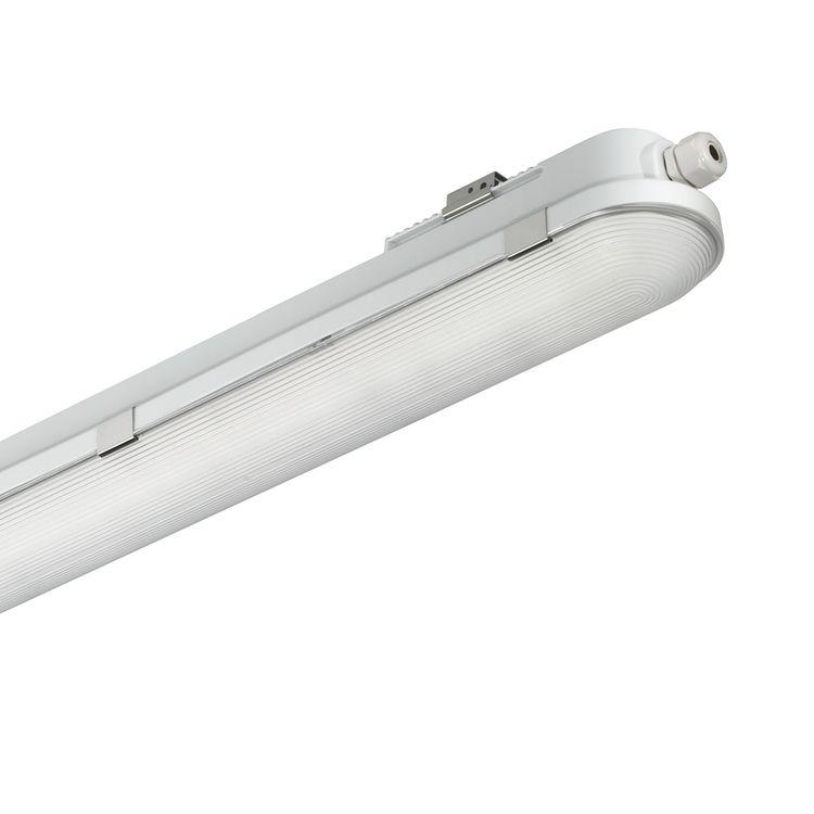 CoreLine Waterdicht WT120C 2 Specificaties Type Lichtbron Vermogen WT120C LED Bundelhoek 60º Lichtstroom Kleurtemperatuur 17 W (LED18S L600-uitvoering) 20 W (LED21S L1200-uitvoering) 38 W (LED38S