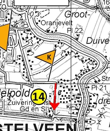 Uitleg traject 4 Halfweg door polders en Sloten, wat een Gein uitzetters: