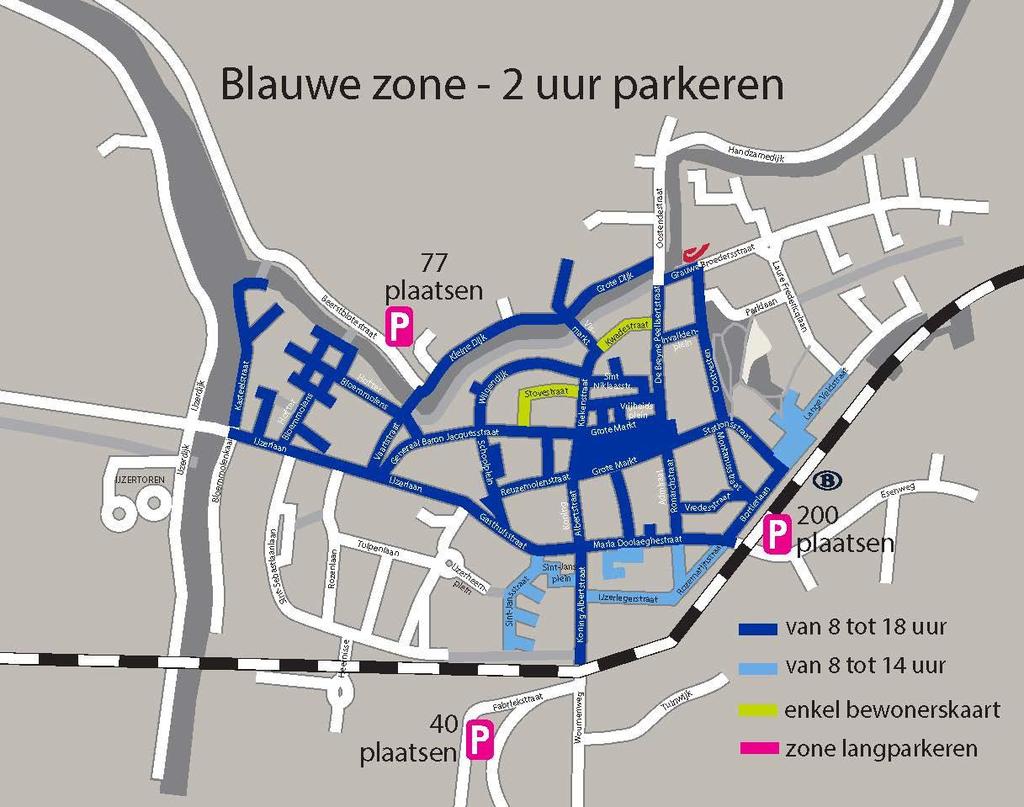 2 uren parkeren tussen 8 en 18 uur 2 uren parkeren