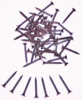 Gipsplaat schroeven Voor het monteren van o.a. manchetten op kalkzandsteen en gipswanden gebruikt men gipsplaatschroeven. Deze schroeven zijn voorzien van een grove spoed.