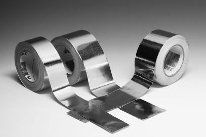 afplakmiddelen Aluminium tape Rol 25 m1