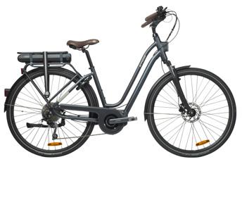 Autonomy 20-55 km Ce vélo à assistance électrique est très confortable, et sa batterie a
