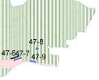 47-7= A15/Betuwelijn H-Giessenlanden (studielocatie) 47-8=