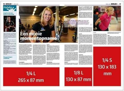 Bowlen.nl tabloid 8 9 Standaard advertentieformaten Bowlen.