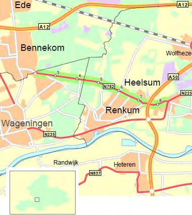 U-2015-TP84 Naam: Traject 84 N782 (Bennekom Doorwerth) Planjaar Uitvoering 2015 2015 Referentienummer: U-2015-TP84 Beheer en Onderhoud Uitvoering door: Provincie Gelderland Regio: Stadsregio Arnhem