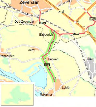 U-2015-TP95 Naam: Traject 95 N811 (Lobith Babberich) Planjaar Uitvoering 2015 2015 Referentienummer: U-2015-TP95 Beheer en onderhoud Uitvoering door: Provincie Gelderland Regio: Stadsregio Arnhem