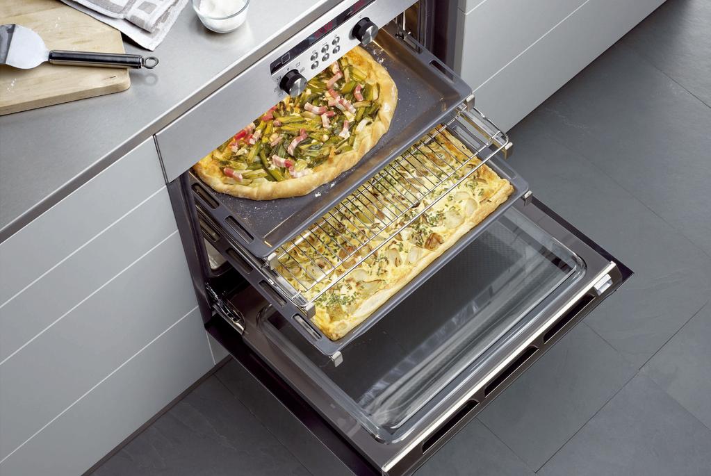 juli 2009 / Bld. 6 van 6 Veel ovens zijn zelfreinigend bij 500 C. Dergelijke temperaturen zijn wel een aanslag op het materiaal en stellen zeer hoge eisen aan de verbindingstechniek.