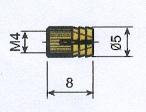 L = 10 mm. 5 mm. L = 13 mm.