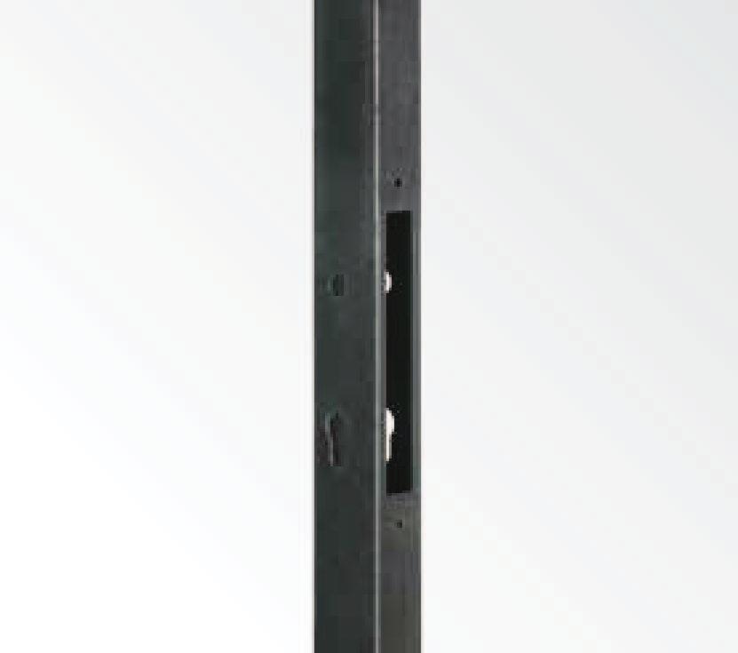HLT: Hybrid Lock Tube 6040/2 Inlasprofiel voor het insteekslot type: H-METAL Lengte: 2000 mm Volledig