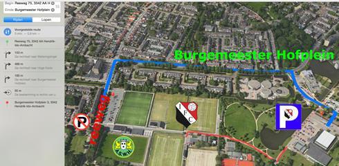 Sportpark Schildman, Reeweg, te Hendrik Ido Ambacht. Vanaf A16 Breda/Dordrecht - Rotterdam / Rotterdam - Dordrecht/Breda Vanuit Dordrecht: Neem afslag (23) Hendrik Ido Ambacht, stoplichten rechtsaf.