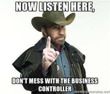 Business controller = hot