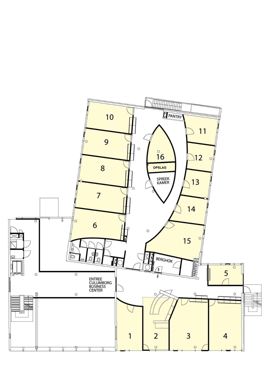 Aan deze plattegrond zijn geen rechten te ontlenen.