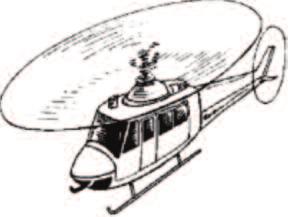 6. CIRKEL GESCHOVEN Bij dit figuur staat de piloot in het midden van de cirkel, dat zich in het midden tussen de voorste twee hoekpunten van het helipad bevindt.