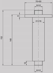 Plafondmontage Model 610