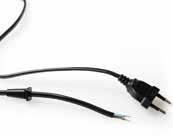 verschillende soorten kabels: - Patchkabels (koper) -
