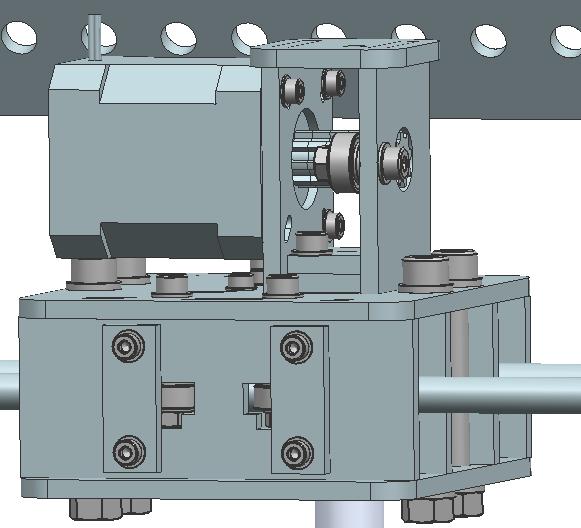 Motor voor de extruder, dien het moeilijk gaat om deze