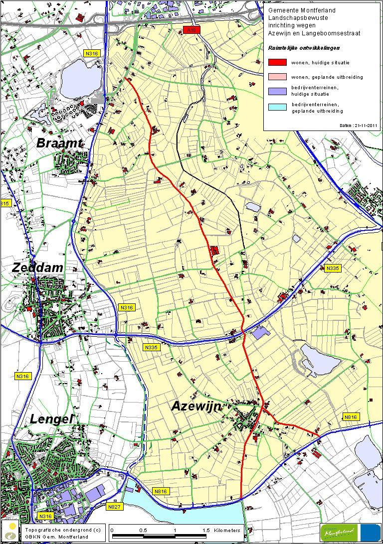 Werken Bij s-heerenberg is sprake van de uitbreiding met een Europees Bedrijventerrein met een maximale oppervlakte van ca. 43 ha. De locatie van dit terrein is weergegeven in figuur 4. Figuur 4.