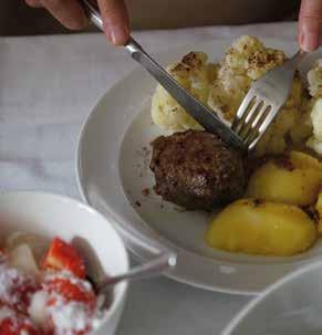 Bij aflevering van de maaltijd tekent u - net als bij de roomservice in een hotel - een bon voor de maandelijkse rekening.