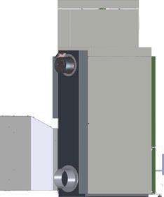 koudeluchtventilator mm 1310 Inbrengmaat mm 750 Maten luchtinlaat/luchtuitlaat mm 600x600/500x300 Druk van het luchtsysteem Pa 150 Max.