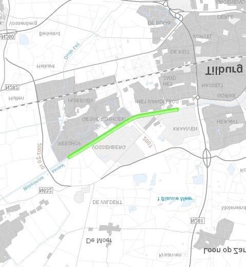 Wilhelminakanaal Tilburg De huidige dimensionering van het kanaal biedt onvoldoende mogelijkheden voor vervoer over water van/naar Tilburg.