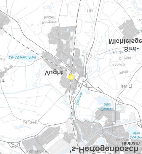 Vrije kruising 's-hertogenbosch-zuid/vught Op deze kruising van twee spoorcorridors (Tilburg-Den Bosch-Nijmegen en Utrecht--Den Bosch-Eindhoven) zijn vrije kruisingen nodig.