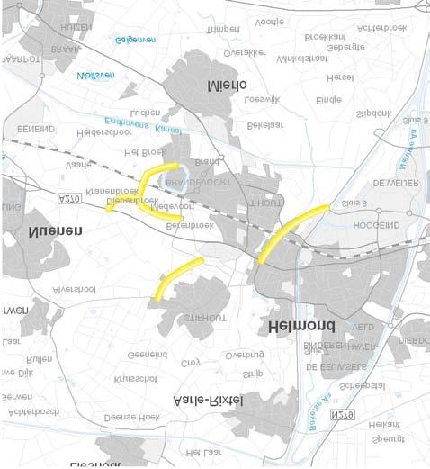 Stedelijke Tangenten (Helmond) GGA regio: Wegbeheerder: Gemeente SRE Projectnummer: RMsi11 Brabants MIT 2009-2013 Het bestaande wegennet kan de verwachte groei op lange termijn niet goed verwerken.