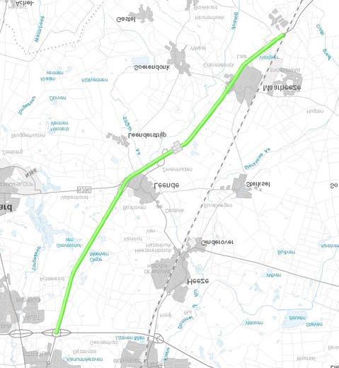 A2 Leenderheide - Budel GGA regio: Wegbeheerder: Rijksoverheid SRE Wegnummer: A2 Brabants MIT 2009-2013 De groei van het verkeer op deze achterlandverbinding leidt op termijn tot