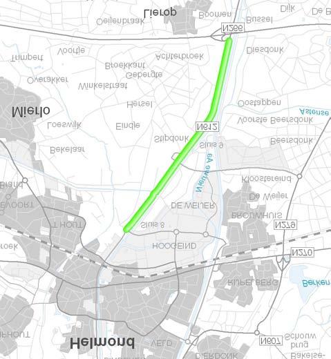 N612 Overdracht hele weg aan Helmond en Someren De N612 maakt geen onderdeel uit van het Regionaal Verbindend Net en komt als zodanig voor overdracht aan de gemeenten Helmond en Someren in aanmerking.