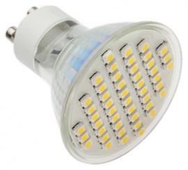 GU10-230 Volt - Niet dimbaar ART. NR.: YO6 vermogen : 3,7Watt met SMD chipled's inclusief BTW vervangt : 25Watt 16,00 lichtkleur : 3000K 1-150 150+ 500+ excl.