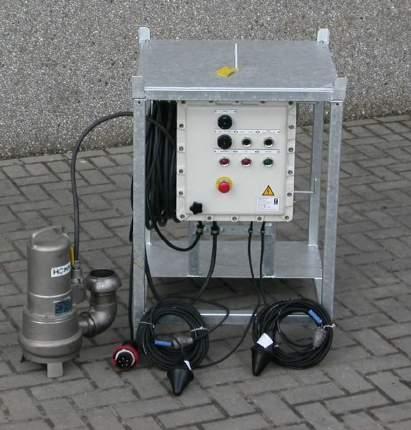 CTP-53M3/2D EX Explosieveilige dompelpomp 3" 2 2 16 1 2 3 5 6 7 Type : Homa, CTP-53M3/2D EX Toepassingen : industrieel afvalwater, verontreinigd water : voor gebruik in een explosieve omgeving Motor
