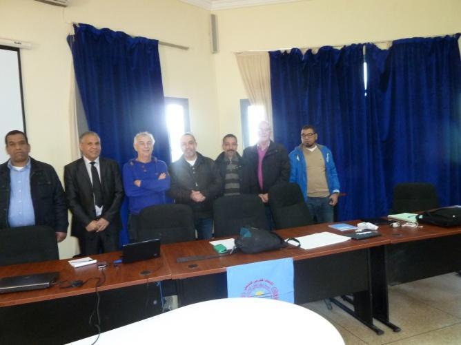 Op 01-03-2015 zijn wij van Rabat naar Berkane gereisd, dat was ongeveer 300 km met de auto. De volgende dag zijn wij door de directeur van hoogtuinbouwschool in Berkane verwelkomt.