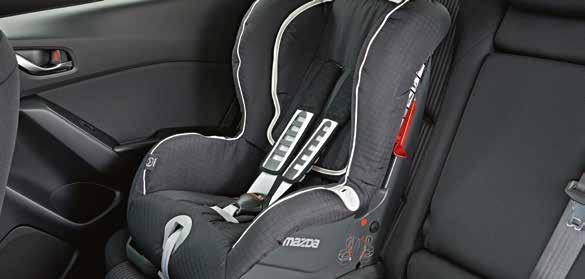 KINDEREN De Mazda2 is de ideale babysitter. Beschermen ligt in de aard van de Mazda2!