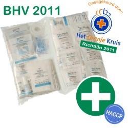 .01.00511 Naam: HACCP eerste hulp set - Plus brandwondenbehandeling Omschrijving: Eerste-hulp Set Plus - Blauw - incl.