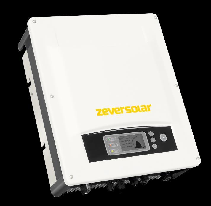 Zeversolar Evershine TLC serie De TLC serie van Evershine bevat high-quality 3-fases netgekoppelde omvormers.