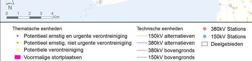 De stortplaatsen bevinden zich bij Borssele, s Heerenhoek, Heinkenszand, s-heer Arendskerke en