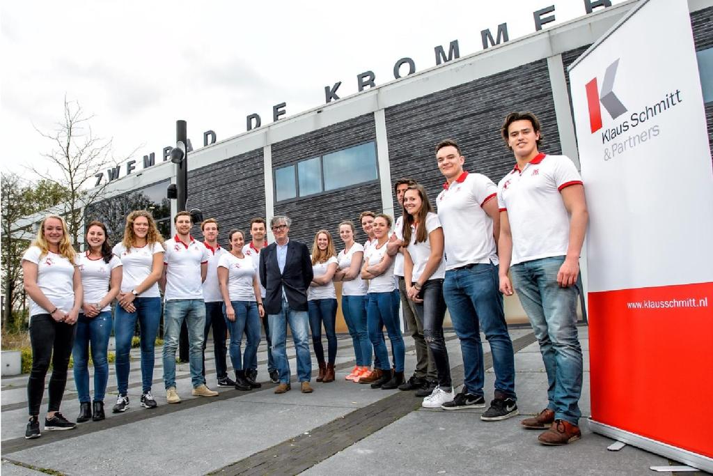 Klaus Schmitt & Partners voor drie jaar hoofdsponsor UZSC Klaus Schmitt & Partners gaat de komende drie seizoenen de selecties en het jeugdwaterpolo van UZSC ondersteunen.