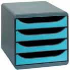 BUREAU-ACCESSOIRES Ladenblokken Ladenblok Big Box Voor ft A4 Met 4 laden Ft 34, x 2,8
