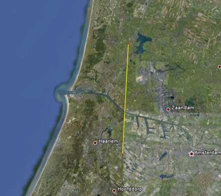 Hinderprofiel in buitengebied (< 48 L den ) Lelystad Airport Almere Oosterwold 15 km Lelystad Airport ( Alders 35k/45k ) -