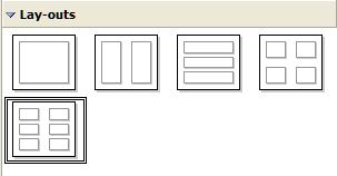 Afbeelding 18: Contextmenu diasorteerder Hand-outs Deze modus is voor het instellen van de lay-out van uw dia's voor een hand-out.