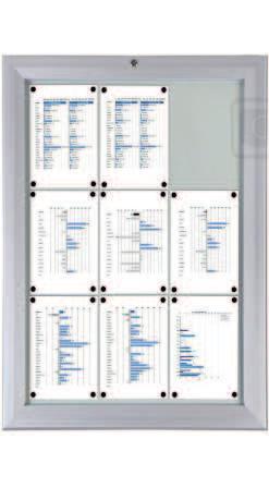 Vitrinekast 407 Vitrine Delta Vitrine met veiligheidsglas en