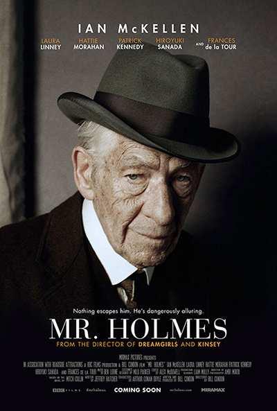 8 De Waldenaar 22 augustus 2017 18u30 in het OC Engeland in 1947, de beroemde detective Sherlock Holmes is inmiddels 93 jaar oud en woont in een landhuis in Sussex.