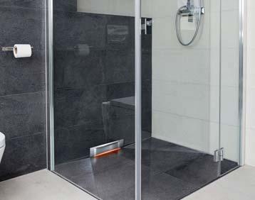 Compleet nieuwe ontwerpmogelijkheden voor drempelvrije badkamers ideaal voor nieuwbouw of renovaties.