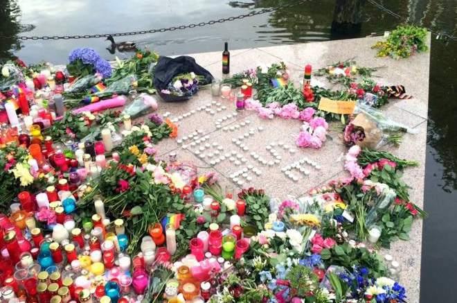 In Amsterdam is op 13 juni een herdenking gehouden door de LHBT-gemeenschap bij het Homomonument.