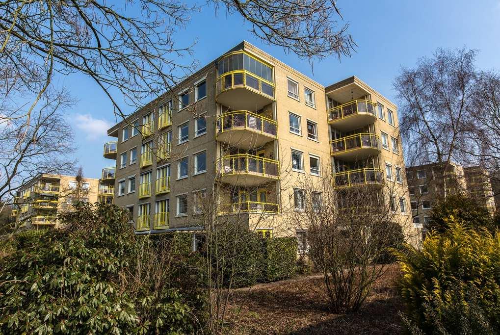DRIEBERGEN-RIJSENBURG, PARK SPARRENDAAL 88 Op een gunstige locatie gelegen 2 kamer appartement (92 m²), met carport, in een zonnig en verzorgd kleinschalig gebouw met een fraai uitzicht.