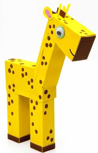 Giraf Deze giraf zal prachtig staan in je slaapkamer.