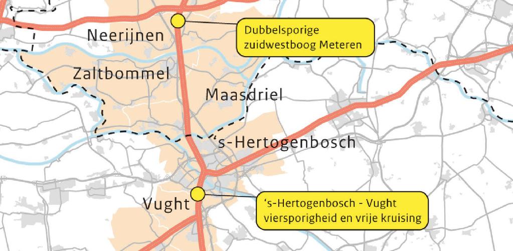 PHS Meteren-Boxtel Waarom PHS? Het reizigers- en goederenvervoer over het spoor in Nederland groeit.