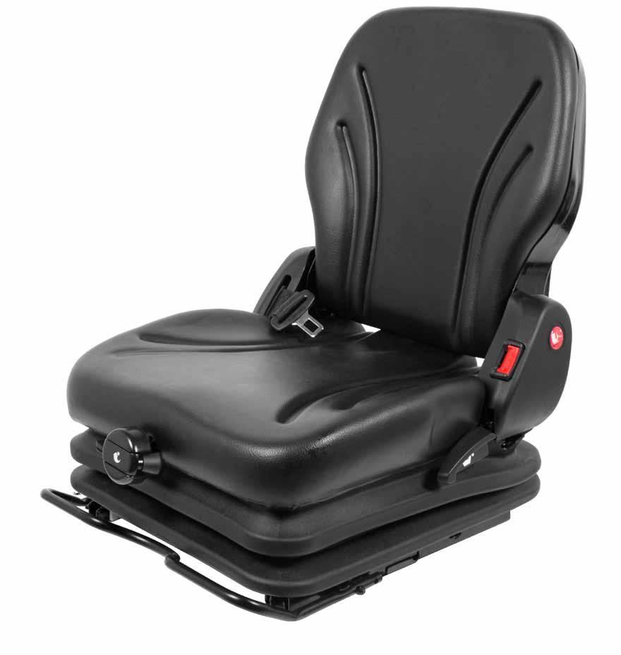 Met de unieke en snelle gewichtsinstelling kan de stoel voor gebruikers van 50 tot maar liefst 150 kg eenvoudig worden ingesteld.