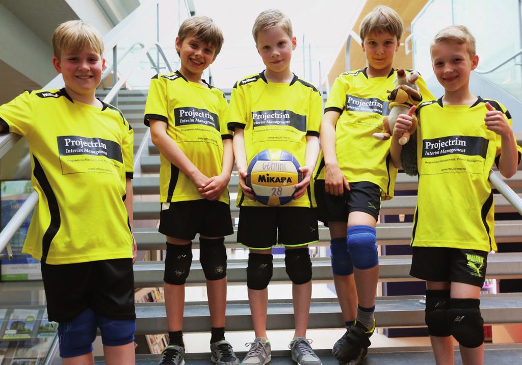 GEMINI-ELST Volleybalvereniging De sponsorcommissie Mede dankzij de sponsoren is Gemini een gezonde vereniging.