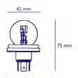 P5200 Lamp 12V 40/55W Vermogen: 40/45 Watt Fitting: ASY Lamp 12V 21W Fitting: BA15S